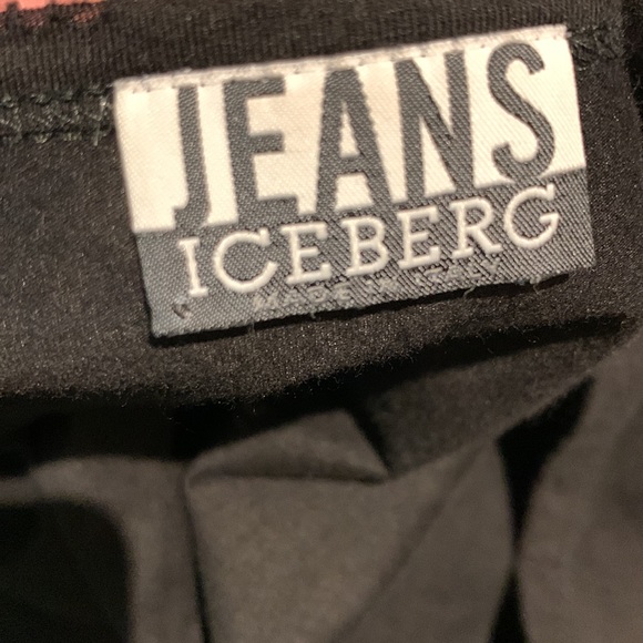 Auth Iceberg Jeans Gilmar Italy logo fitted cotton black shortsleeved T-shirt - Picture 5 of 10